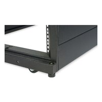 Envolvente para rack de servidor NetShelter SX 42U de APC, 600 mm x 1070 mm, con laterales negros