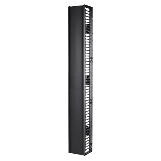 Valueline, organizador de cables vertical para racks de 2 y 4 postes, 96" Al x 12" An, un solo lado puerta - APC Spain