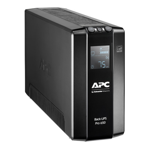 APC Back-UPS Pro 650VA, 230V, AVR, LCD, 6 IEC outlets