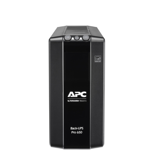 APC Back-UPS Pro 650VA, 230V, AVR, LCD, 6 IEC outlets