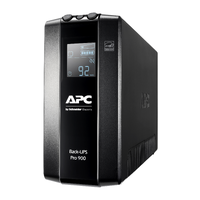 APC Back-UPS Pro 900VA, 230V, AVR, LCD, 6 IEC outlets