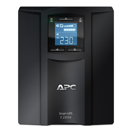Smart-UPS C de APC de 2000 VA, LCD, 230 V Frontal directo