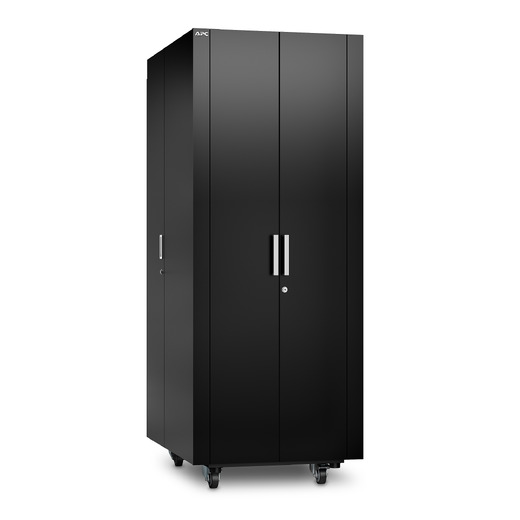 APC NetShelter CX, 38U, Soundproof Server Rack Enclosure, 100V to 120V, Black, 1950H x 750W x 1130D mm
