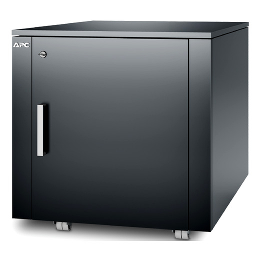 APC NetShelter CX, Mini, Soundproof Server Rack Enclosure, 100V to 240V, Dark Grey, 744H x 688W x 952D mm
