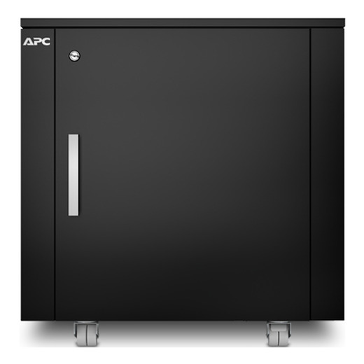 APC NetShelter CX, Mini, Soundproof Server Rack Enclosure, 100V to 240V, Black, 744H x 688W x 952D mm
