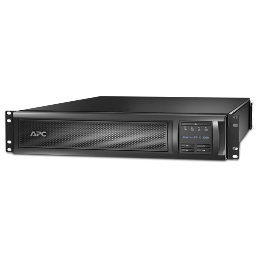 APC Smart-UPS X 2200VA Rack/Tower LCD 200-240V with Network Card Front Left