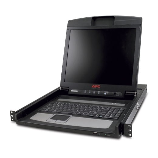 APC 17" Rack LCD Console Front Left