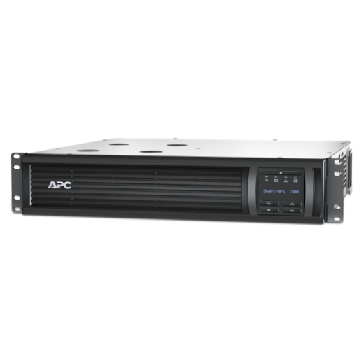 APC Smart-UPS, Line Interactive, 1500VA, Rackmount 2U, 230V, 4x IEC C13 outlets, Network Card, AVR, LCD