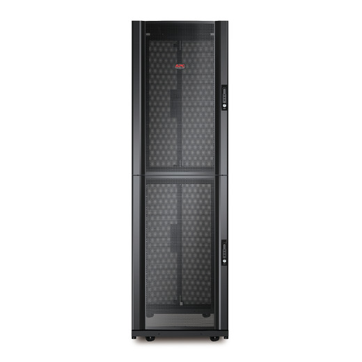 APC NetShelter SX, Server Rack Enclosure, Colocation, 42U, Black, 1991H x 600W x 1070D mm