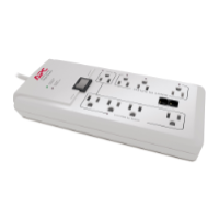 APC Power-Saving Home/Office SurgeArrest, 8 Outlets with Phone Protection, 120V
