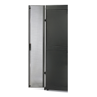 NetShelter SX 42U 600mm Wide Perforated Split Doors White