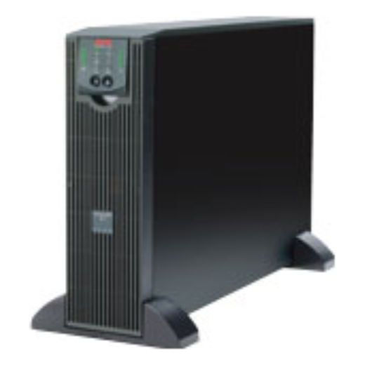 APC Smart-UPS RT 5000VA, 230V, 8x IEC 60320 C13 & 4x IEC Jumpers & 2x IEC 60320 C19 outlets, harsh environment Front Left