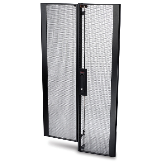 APC NetShelter SX, Server Rack Enclosure, 24U, Shock Packaging, 1250 lbs, Black, 1200H x 600W x 1070D mm