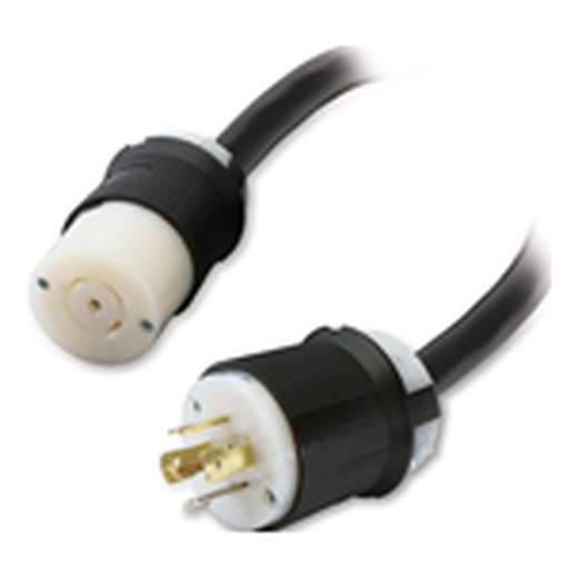 22' CABLE EXTENDER 5-WIRE #10 AWG, UL WITH L21-20R/P Front Left