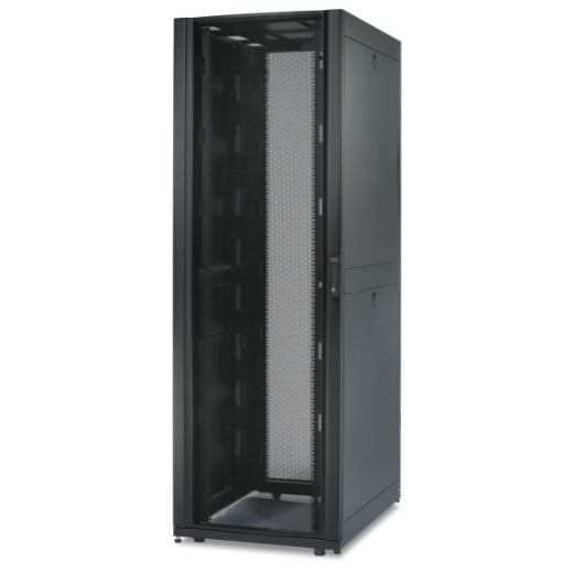 APC NetShelter SX, Server Rack Enclosure, 48U, Black, 2258H x 750W x 1200D mm Front Left