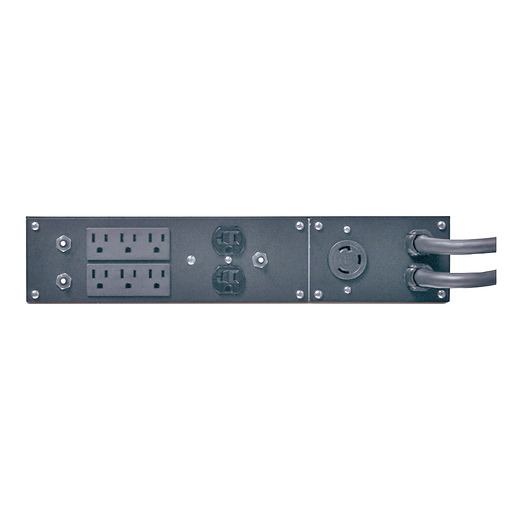 APC Service Bypass Panel- 100-120V; 30A; BBM; L5-30P input; (2) 5-20R (6) 5-15R output