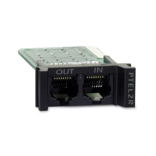 APC Surge Module for Analog Phone Line, Replaceable, 1U, use with PRM4 or PRM24 Rackmount Chassis Front Left