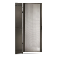 NetShelter SX 42U 600mm Wide Perforated Curved Door White