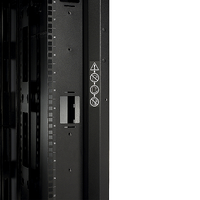APC NetShelter SX, Server Rack Enclosure, 42U, Shock Packaging, 2000 lbs, Black, 2124H x 750W x 1070D mm