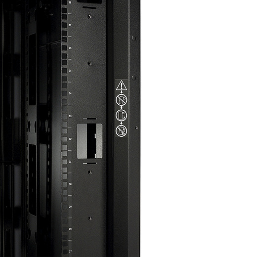APC NetShelter SX, Server Rack Enclosure, 48U, without Doors, Black, 2258H x 750W x 1070D mm