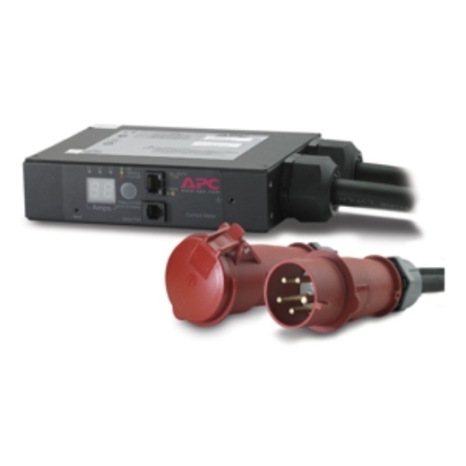 Ampérmetr na vedení, 32A, 230V, IEC309-32A 3fáz., 3F+N+G