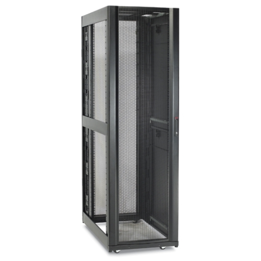 NetShelter SX 42U 600mm Wide x 1070mm Deep Enclosure with Sides and Front rails resessed 3