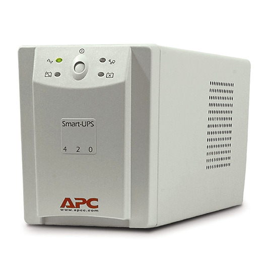 APC Smart-UPS 420 VA 230 V Frente esquerdo