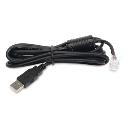 Cable de comunicaciones SAI de señal simple. USB a RJ45 Frontal directo