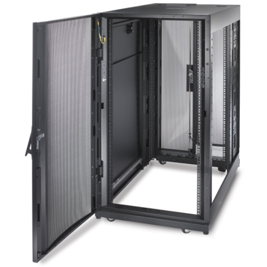 APC NetShelter SX, Server Rack Enclosure, 24U, Black, 1198.5H x 600W x 1070D mm