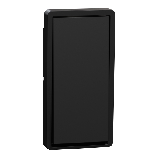 X Series Universal Switch Module Rocker Cover Plate Matte Black 10 Pack